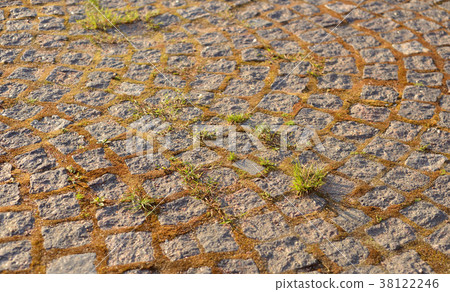 Paving stone background. 38122246