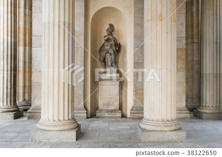 Historic sculpture greek soldier Brandenburg Gate 38122650