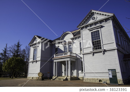 White Western-style building White Western-style building 38123391