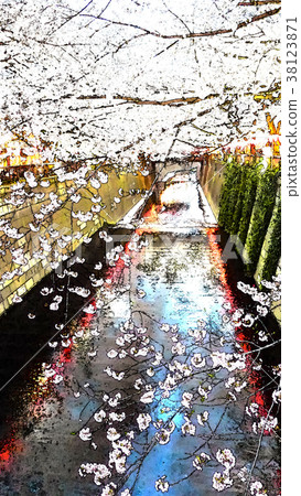 Cherry blossom season Cherry blossom season 38123871