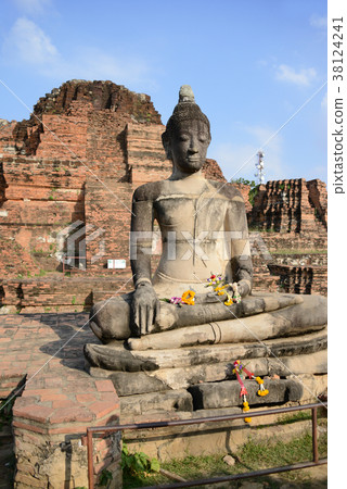 Ayutthaya remains of Thailand 38124241