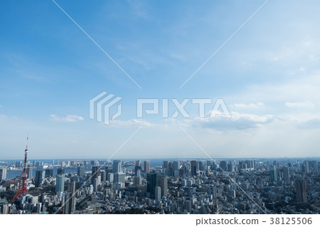 東京都市風景 38125506