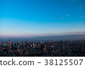 東京，城市風光，日落 38125507