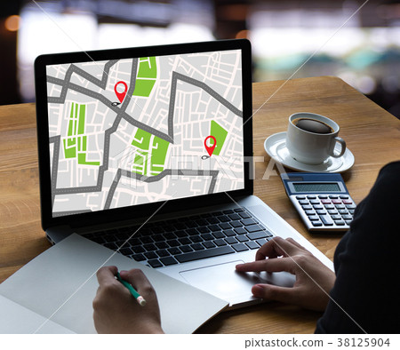 GPS Map to Route Destination network connection GPS Map to Route Destination network connection 38125904