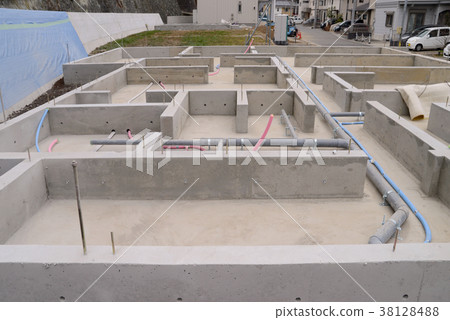 Foundation of housing 38128488