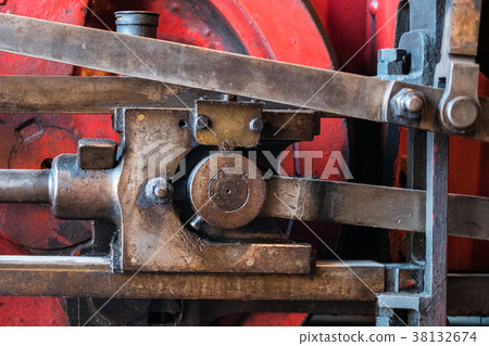technology concept old mechanic, machinery detail technology concept old mechanic, machinery detail 38132674