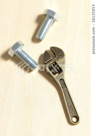 Monkey wrench and bolt 38135853