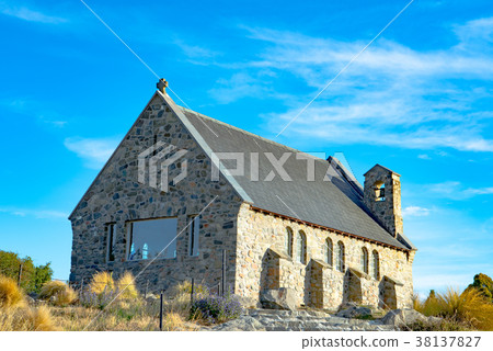 The chapel of the good shepherd of Lake Tekapo The chapel of the good shepherd of Lake Tekapo 38137827