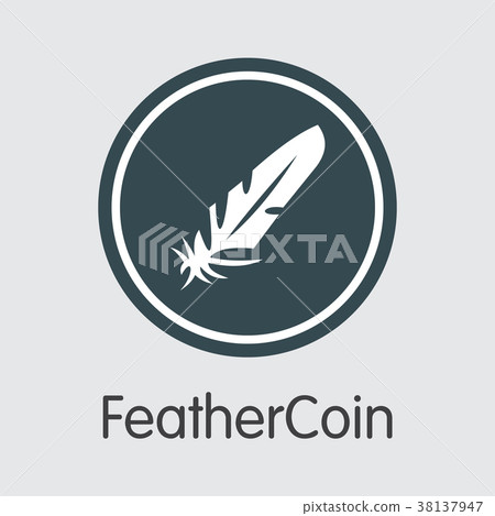 Feathercoin - Vector Colored Logo. 38137947