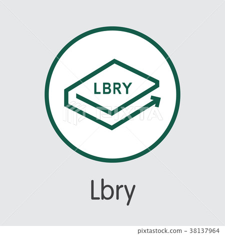 LBRY Cryptocurrency - Vector Colored Logo. 38137964