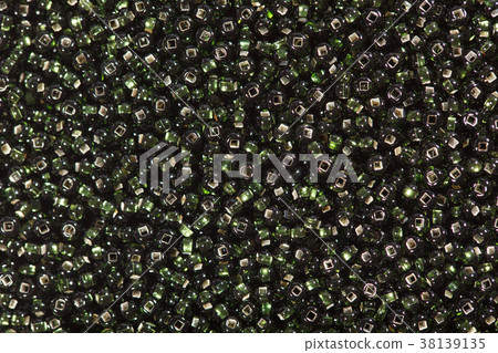 Dark slate grey seed beads. Dark slate grey seed beads. 38139135