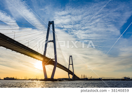 Meikou Chuo Ohashi (Meiko Triton) in the evening 38140859