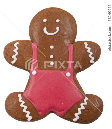 Gingerbread cookie in the form of a man 38140933