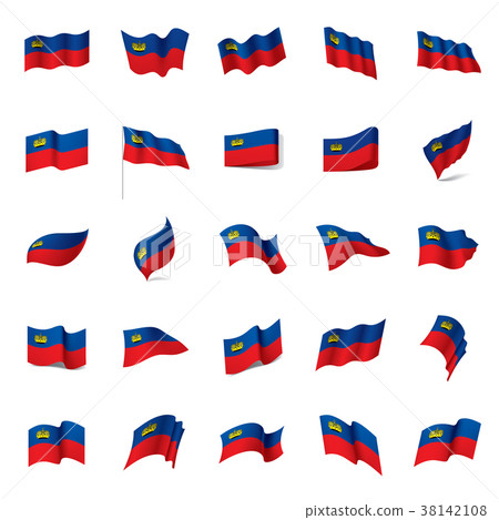 liechtenstein flag, vector illustration liechtenstein flag, vector illustration 38142108