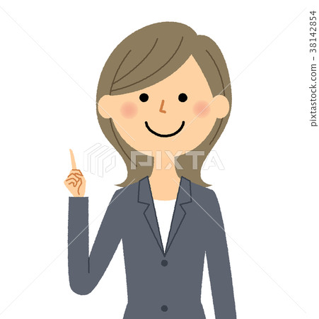 A female finger of a suit 38142854