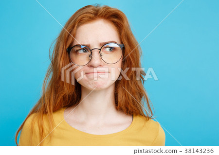 Close up Portrait young beautiful attractive Close up Portrait young beautiful attractive 38143236