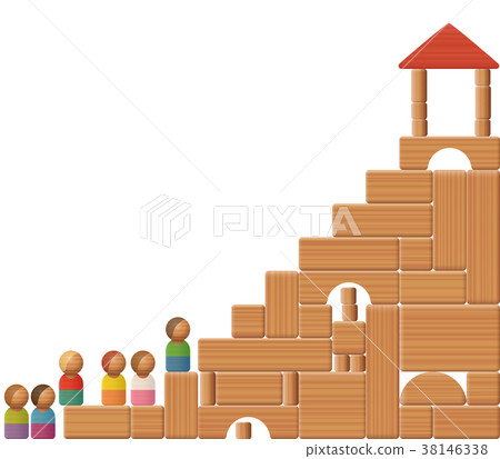 Stairs To Success Building Blocks 38146338