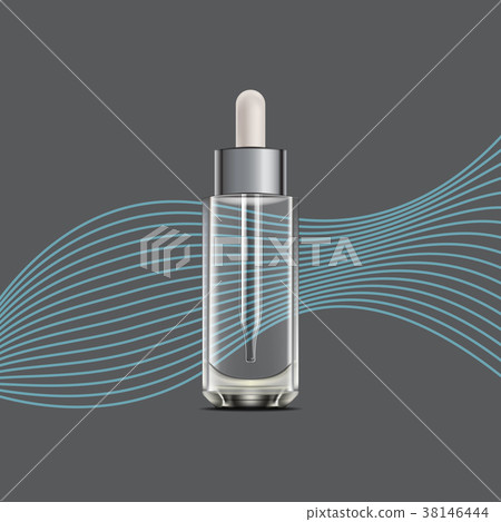 Bottle with dropper for oil or essence. Bottle with dropper for oil or essence. 38146444