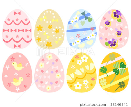 復活節彩蛋(彩色) 復活節彩蛋(彩色) 38146541