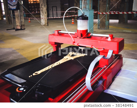 3d printer that printing a liquid dough 38148491