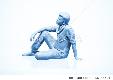Man's form printed by 3d printer Man's form printed by 3d printer 38148504