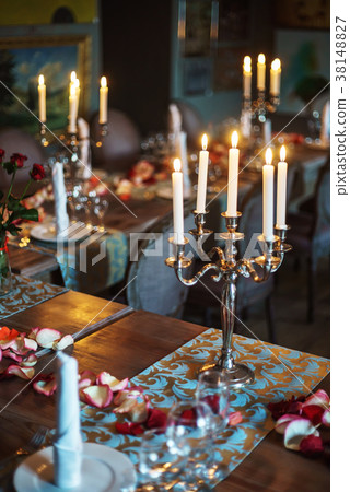 table set for meal 38148827