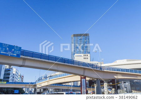 Tokyo Iidabashi Ekimae Iidabashi intersection scenery Tokyo Iidabashi Ekimae Iidabashi intersection scenery 38149062