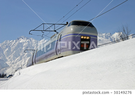 Oshino Line E 351 Super Azusa-February 13, 2004 38149276