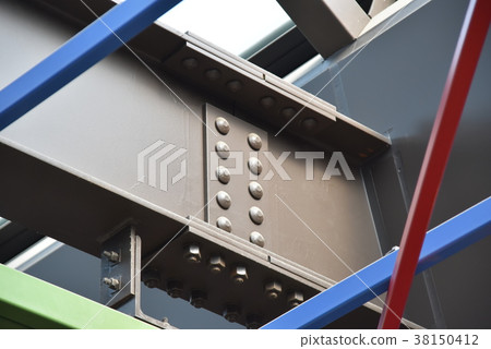 Steel frame detail Steel frame detail 38150412