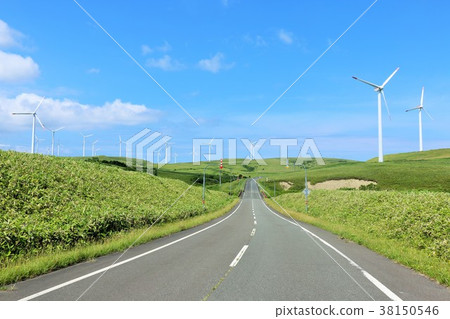 在北海道藍天的Soya小山 在北海道藍天的Soya小山 38150546