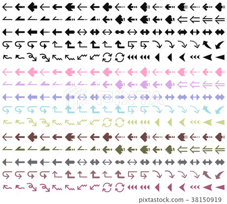 Arrow color variation Arrow color variation 38150919