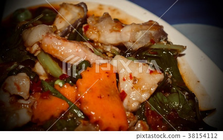 Thai food made from fish. Thai food made from fish. 38154112
