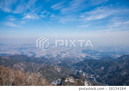 Outlook from Gozaishodake in winter Outlook from Gozaishodake in winter 38154164