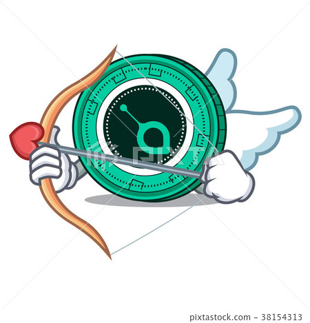 Cupid SiaCoin character cartoon style 38154313