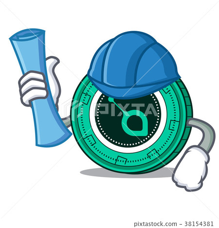 Architect SiaCoin character cartoon style Architect SiaCoin character cartoon style 38154381