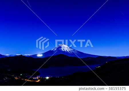 大觀富士山（夜景） 38155375