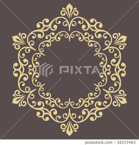 Oriental Abstract Vector Pattern Oriental Abstract Vector Pattern 38155463