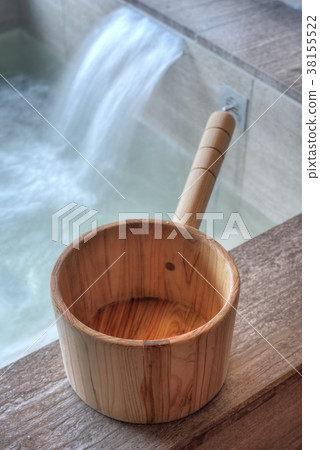 Wooden water dipper Wooden water dipper 38155522