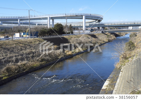 Tsurumigawa River in Aoba-ku Tsurumigawa River in Aoba-ku 38156057