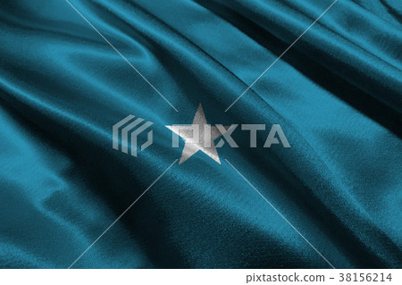 Somalia national flag 3D illustration symbol 38156214