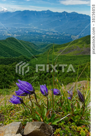 Ebisukyo and the Southern Alps of Yatsugatake Mountain Range, Gongen Standing Line Ebisukyo and the Southern Alps of Yatsugatake Mountain Range, Gongen Standing Line 38156858