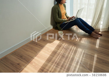 Student doing homework 38158686