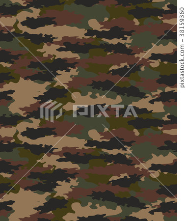 Seamless camouflage pattern 38159360