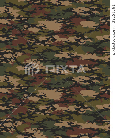 Seamless camouflage pattern 38159361