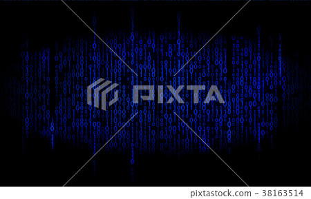 Matrix background illustration Matrix background illustration 38163514