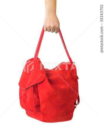 Hand and red bag 38163702