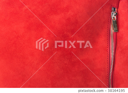 Pocket on red handbag Pocket on red handbag 38164195