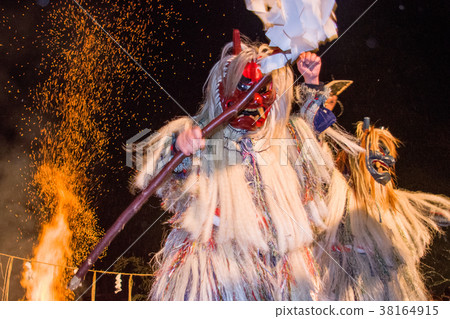 Namahage shiba light (soup) festival Akita prefecture 38164915