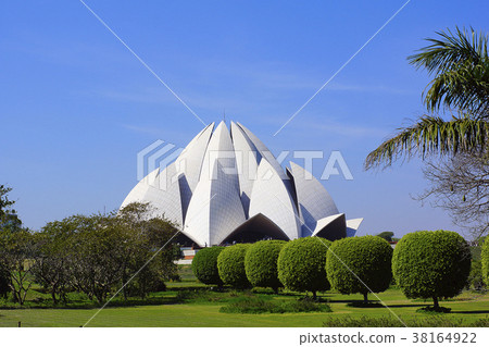 Bahai Lotus Temple. Place of worship for Bahai Bahai Lotus Temple. Place of worship for Bahai 38164922