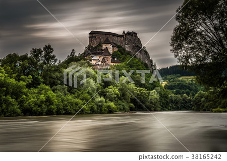 Orava Castle in Slovakia after storm 38165242